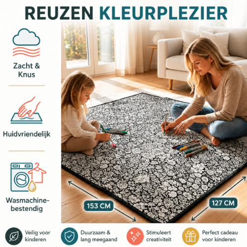 ColorCuddle – Creatieve kleurendeken
