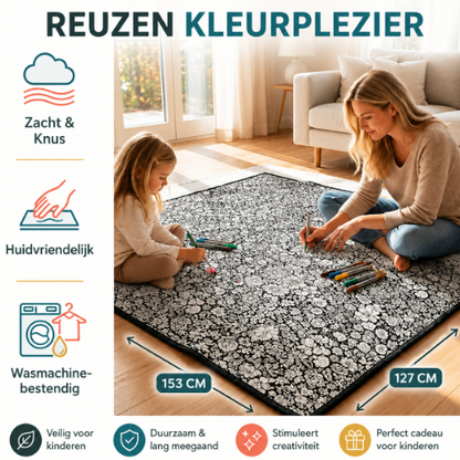 ColorCuddle – Creatieve kleurendeken