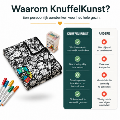 ColorCuddle – Creatieve kleurendeken
