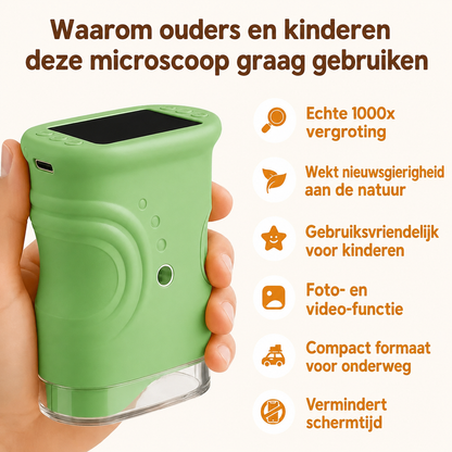 MicroScoop – Digitaal ontdekkingsmicroscoop voor kinderen