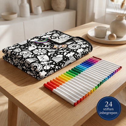 ColorCuddle – Creatieve kleurendeken
