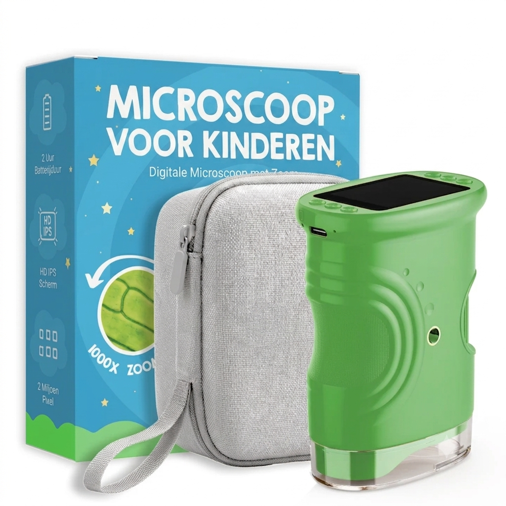 MicroScoop – Digitaal ontdekkingsmicroscoop voor kinderen